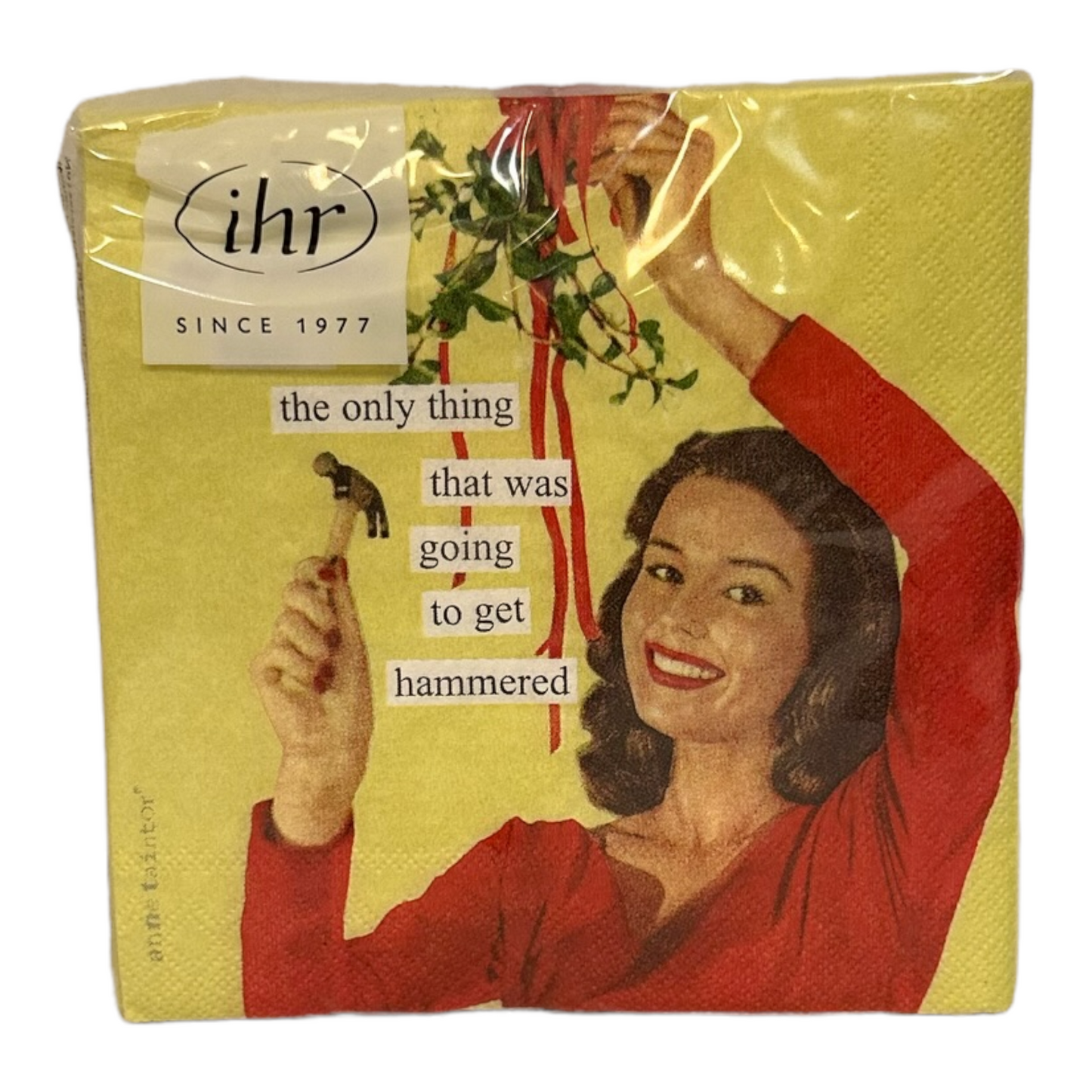 IHR Holiday Cocktail Napkins