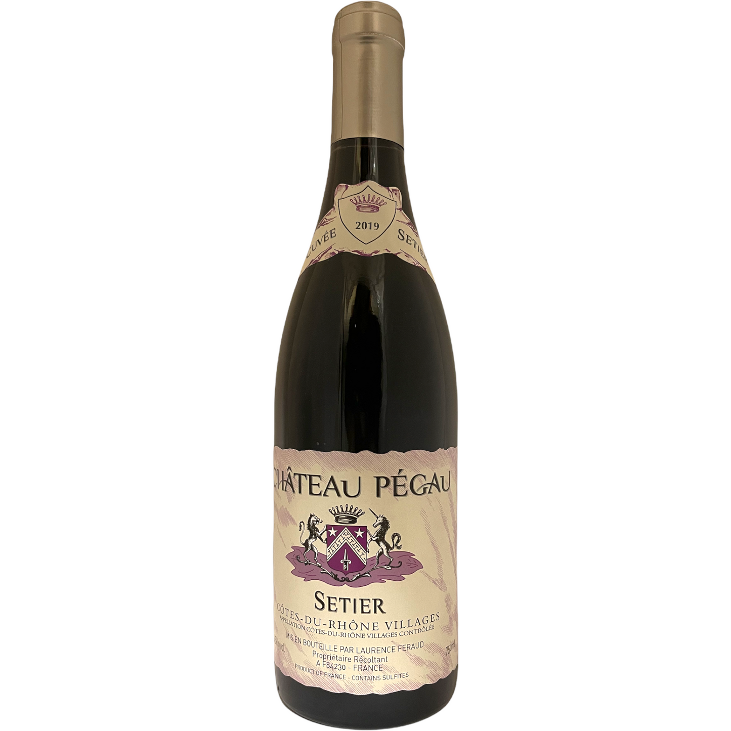 CHATEAU PEGAU SETIER COTES DU RHONE VILLAGES