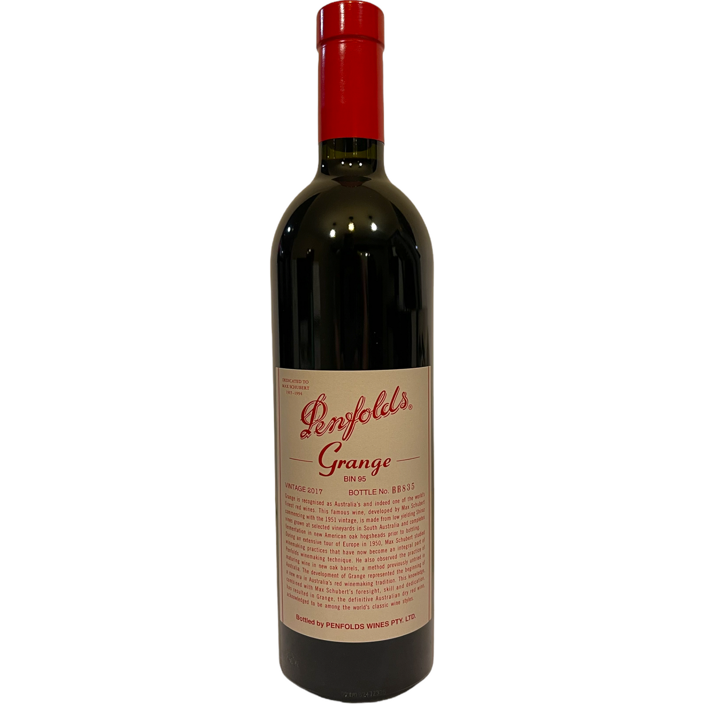 PENFOLDS GRANGE SHIRAZ 2017