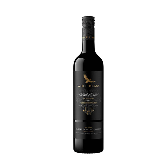 WOLF BLASS BLACK LABEL CABERNET SAUVIGNON SHIRAZ