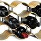 10 BOTTLE WAVED WINE RACK