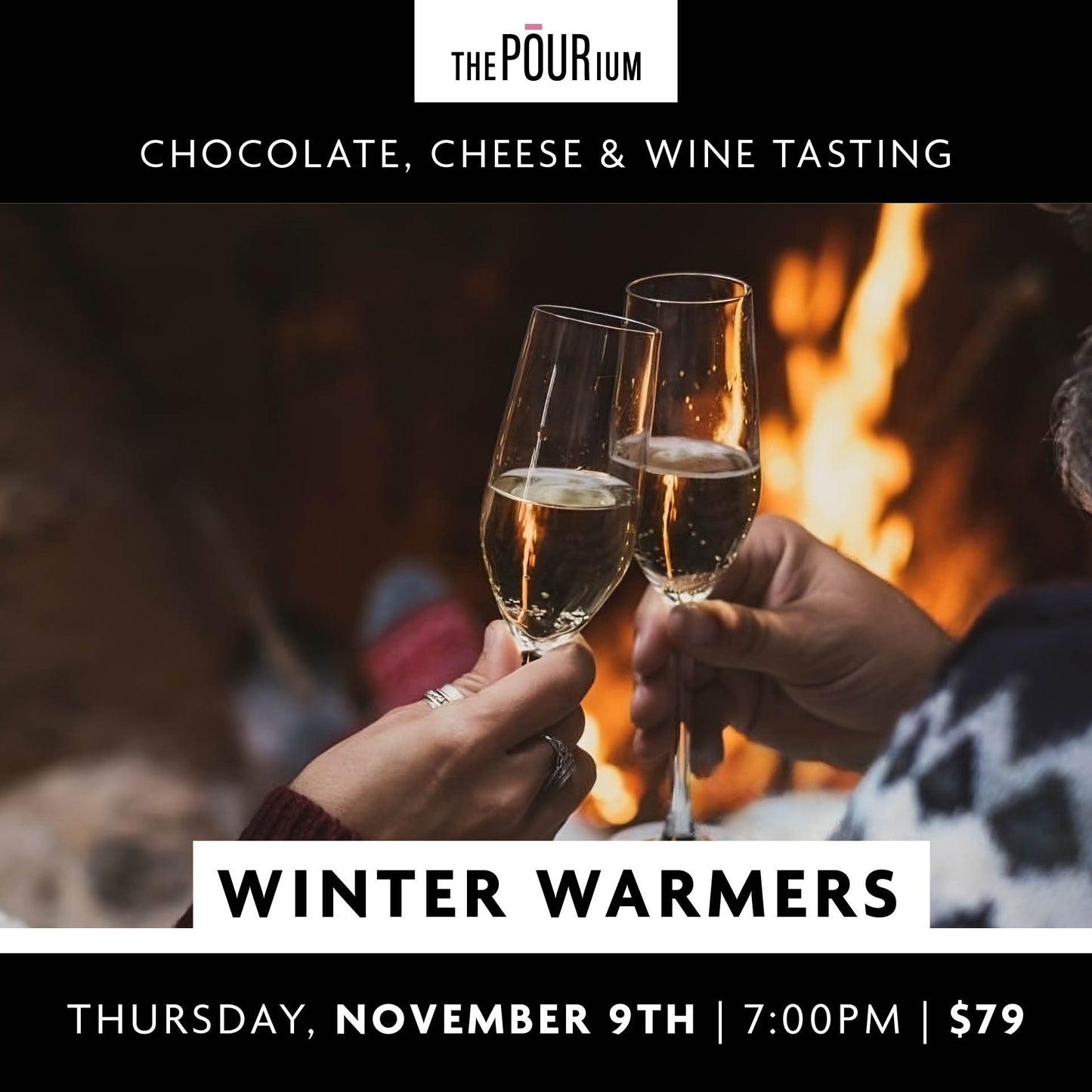 Chocolate, Cheese & Wine: Winter Warmers - November 9, 2023 | 7pm