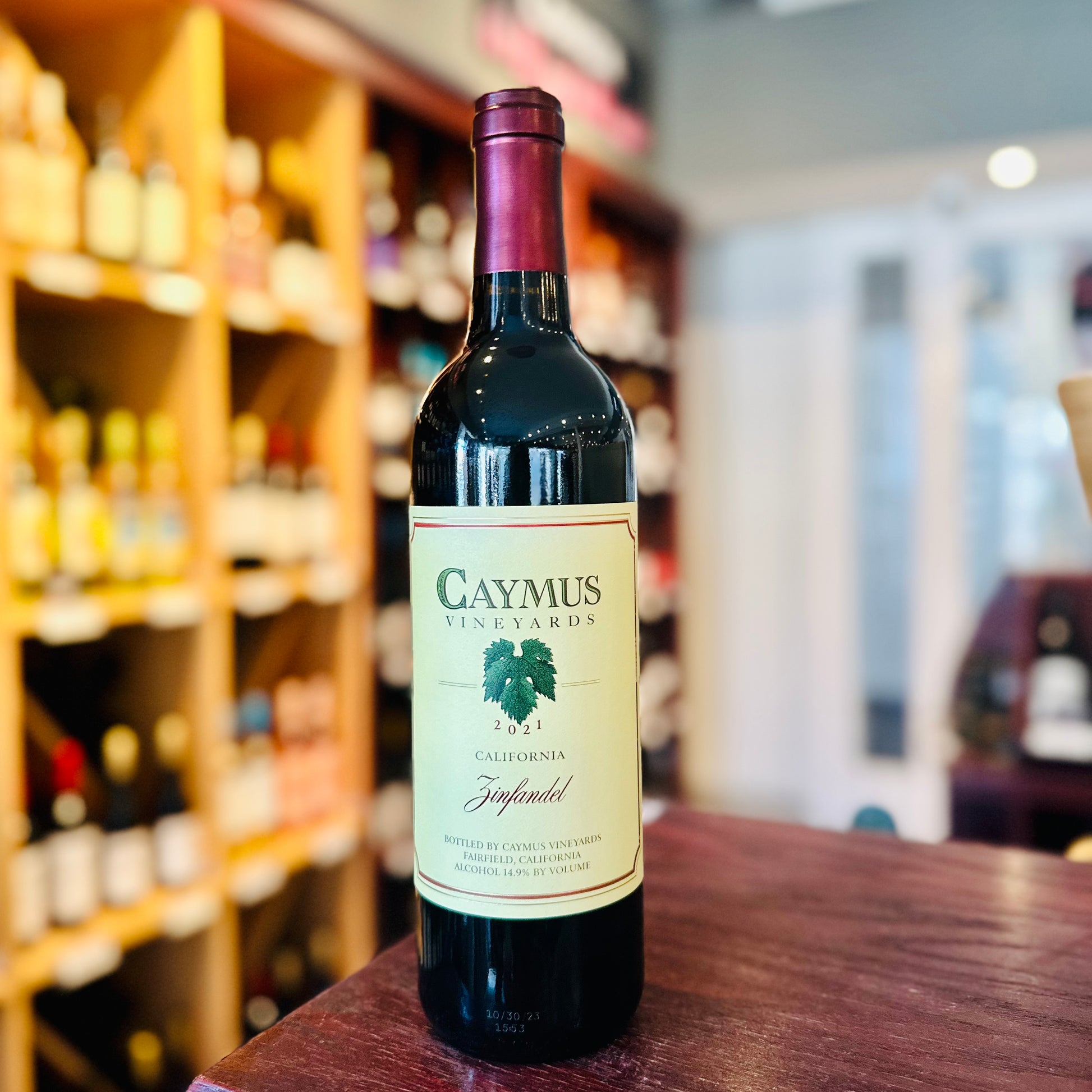 CAYMUS ZINFANDEL – The Pourium