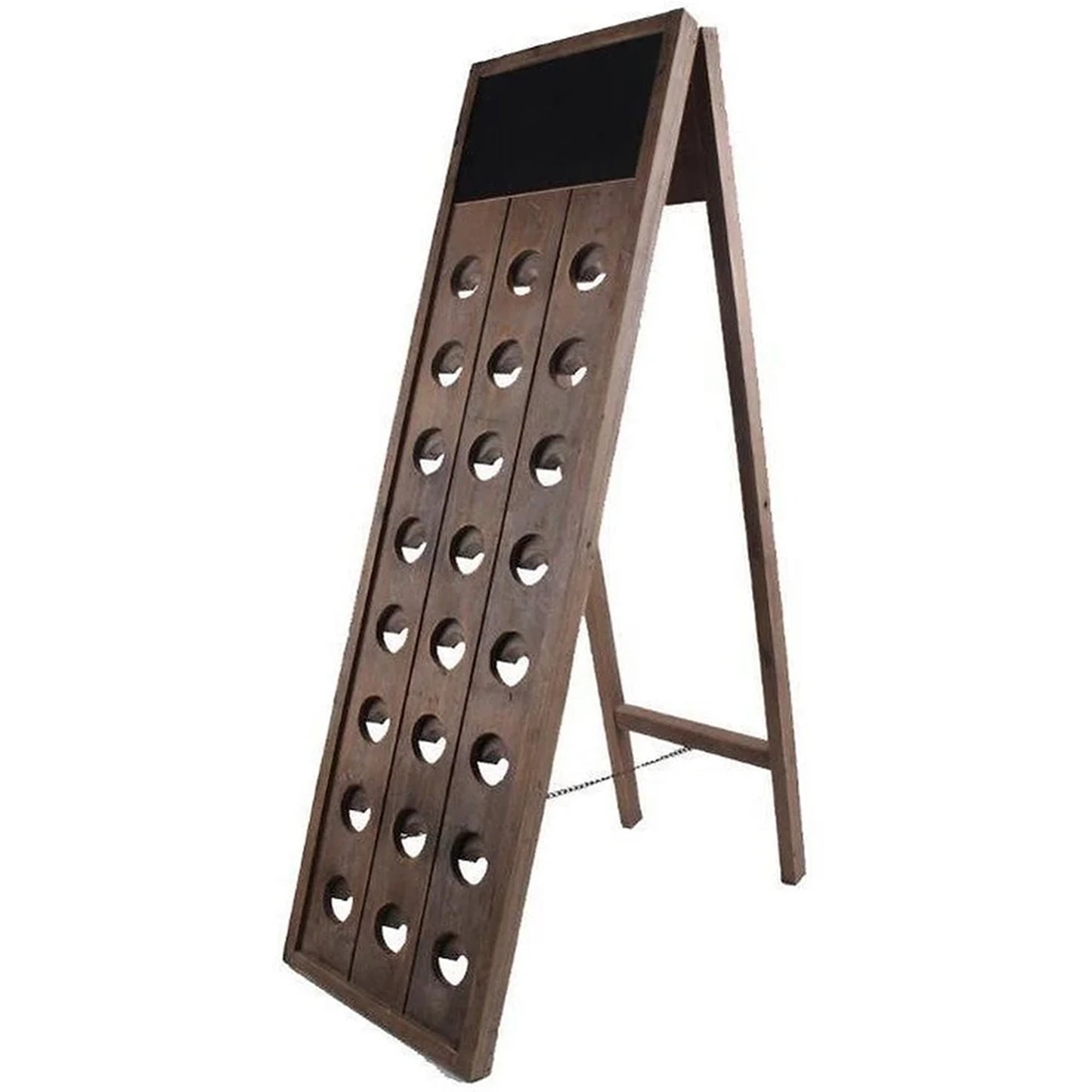 24 Bottle Wooden Wine Rack