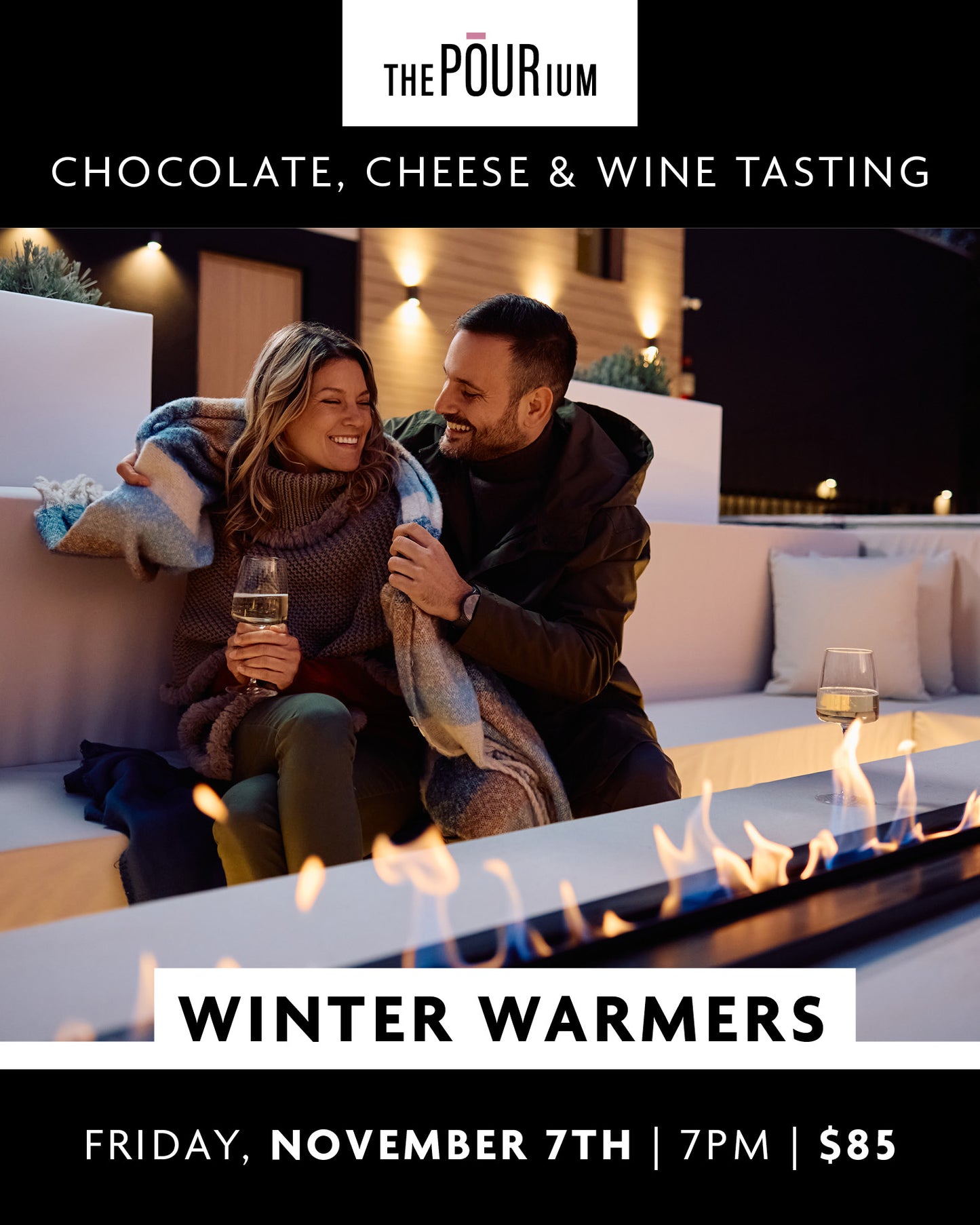 Chocolate, Cheese & Wine - Winter Warmers: Nov 7, 2025 | 7:00pm