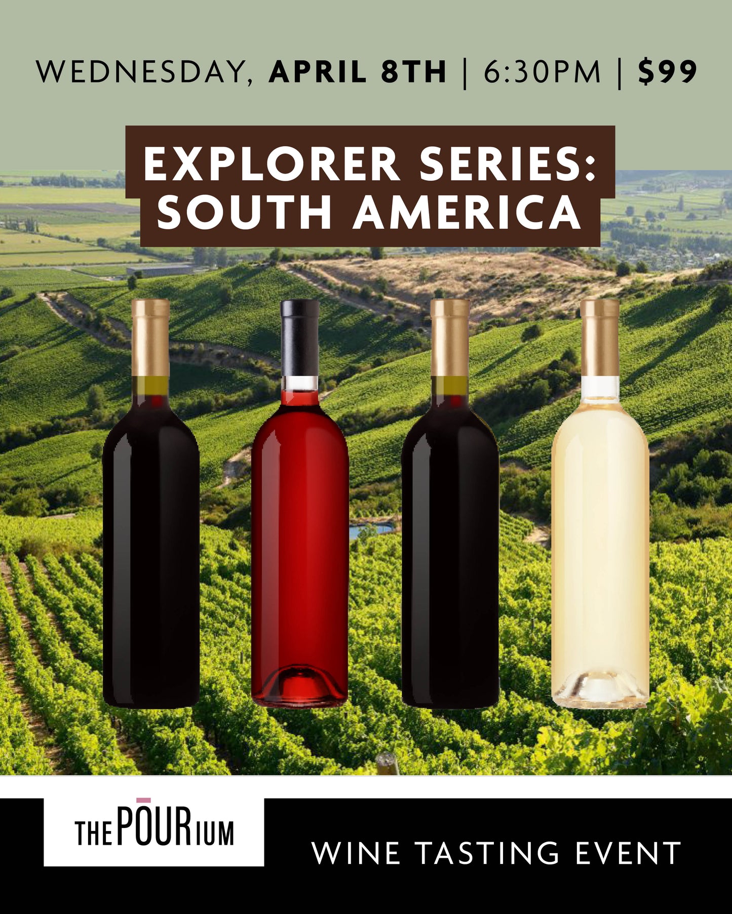 Explorer Series- South America: Apr 8, 2025 | 6:30pm