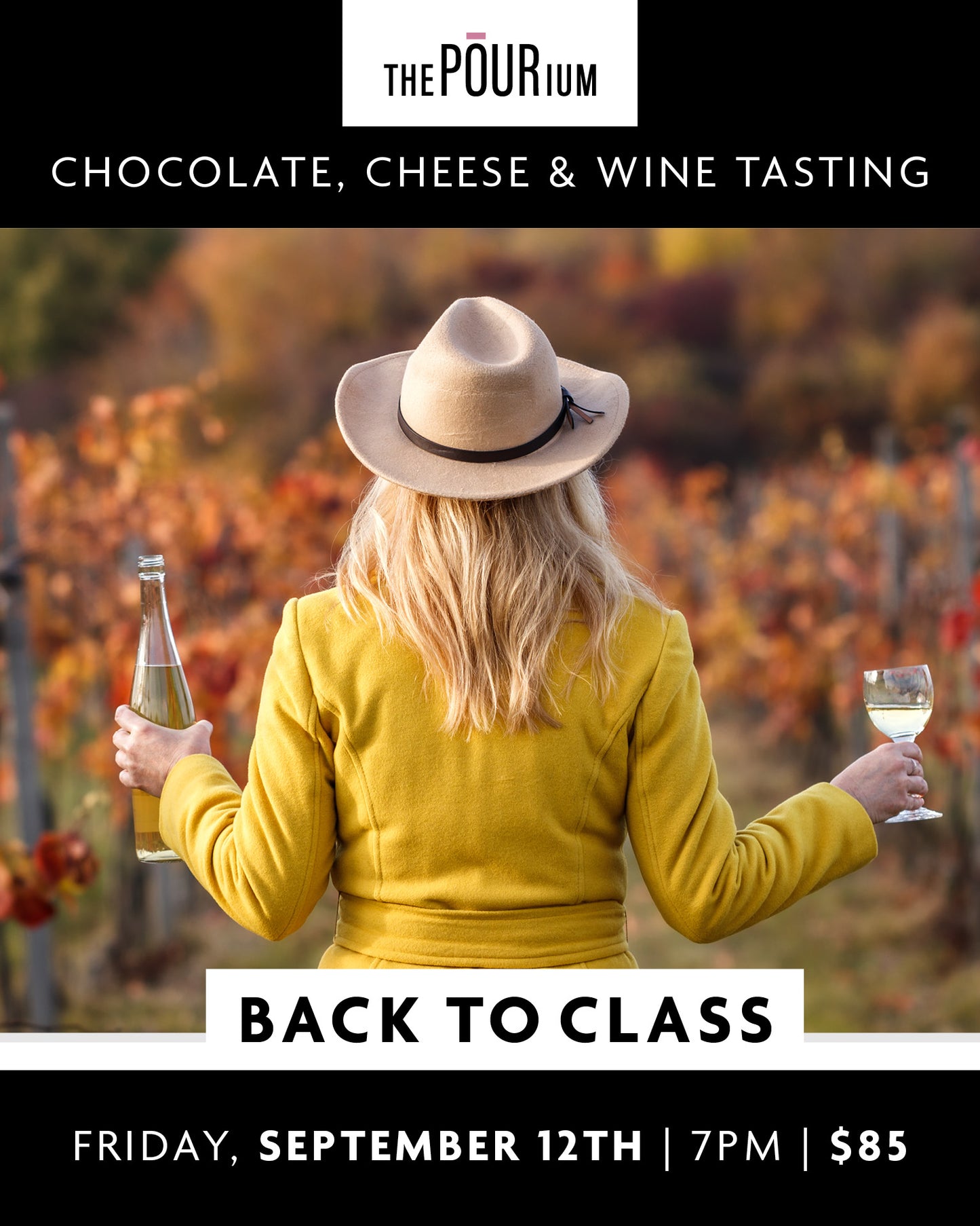 Chocolate, Cheese & Wine - Back to Class: Sept 12, 2025 | 7:00pm