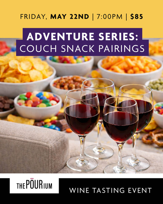 Adventure Series - Couch Snack Pairings: May 22, 2026 | 7:00pm