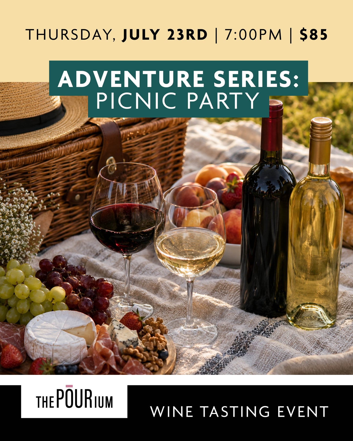 Adventure Series - Picnic Party: July 23, 2026 | 7:00pm