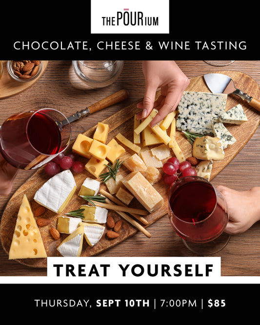 Chocolate, Cheese & Wine - Treat Yourself: Sept 10, 2026 | 7:00pm