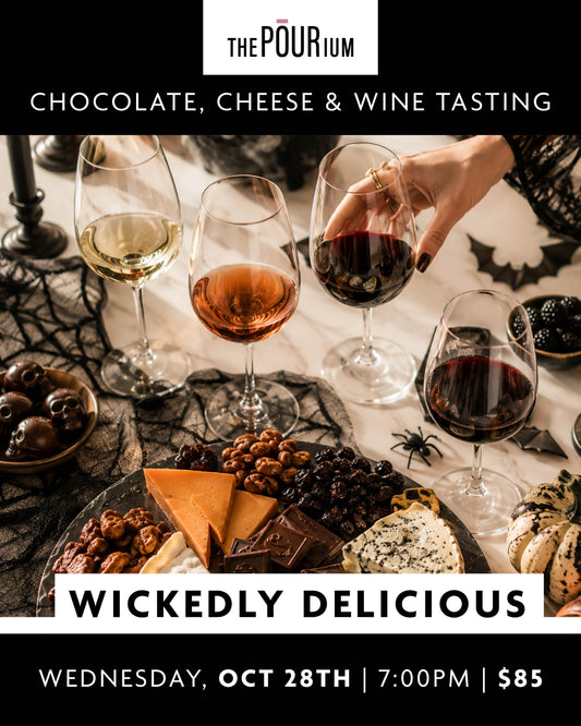 Chocolate, Cheese & Wine - Wickedly Delicious: Oct 28, 2026 | 7:00pm
