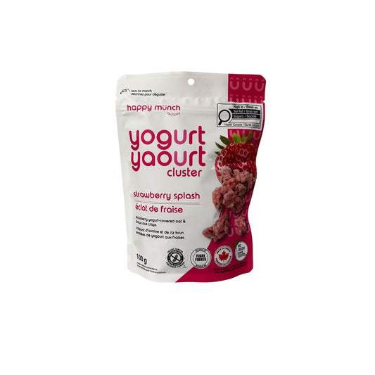 HAPPY MUNCH STRAWBERRY YOGURT CLUSTER