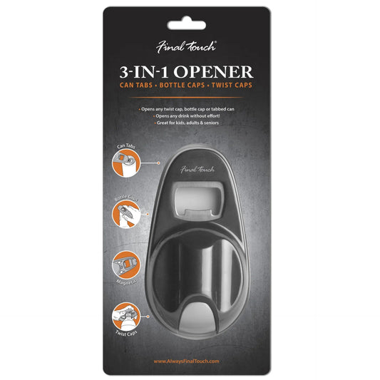 FINAL TOUCH 3 IN 1 OPENER