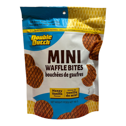 DOUBLE DUTCH HONEY VANILLA MINI WAFFLE BITES