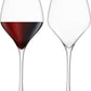 FINAL TOUCH CRYSTAL RED WINE GLASSES