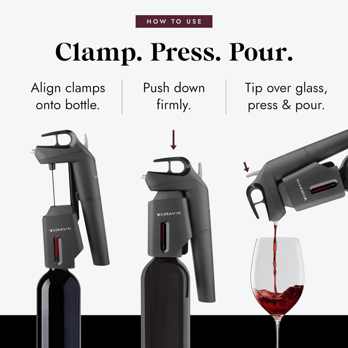 CORAVIN THREE+ WINE PRESERVATION SYSTEM