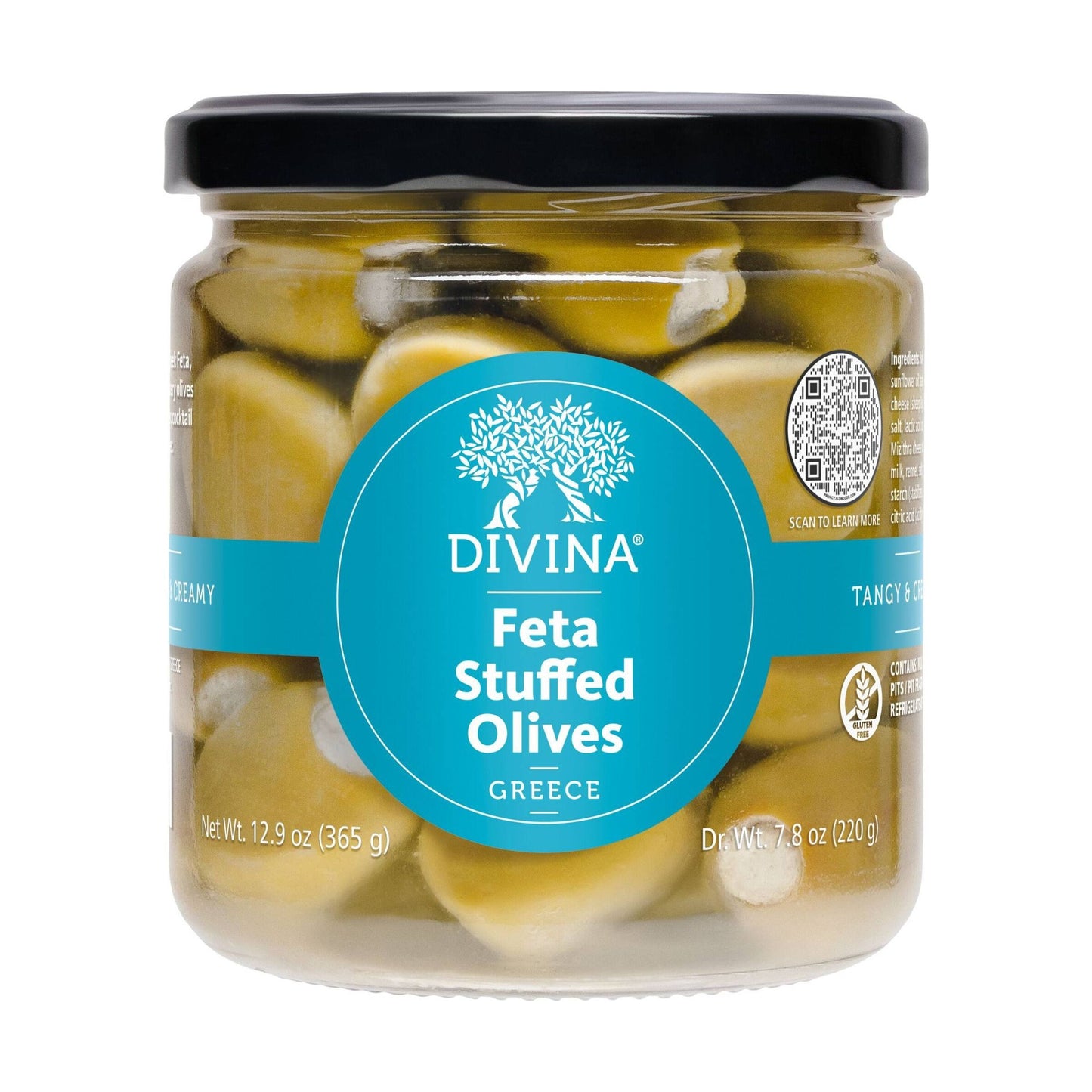 DIVINA FETA STUFFED OLIVES