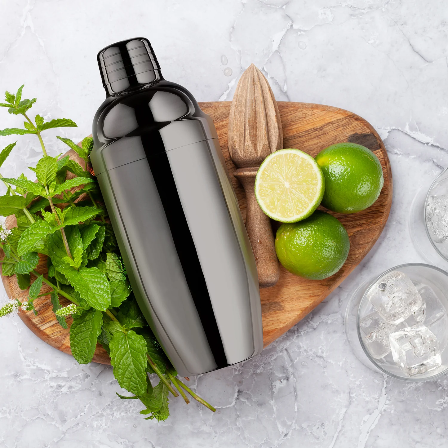 FINAL TOUCH DOUBLE-WALL COCKTAIL SHAKER