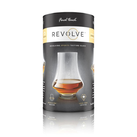 FINAL TOUCH REVOLVE SPIRITS TASTING GLASSES