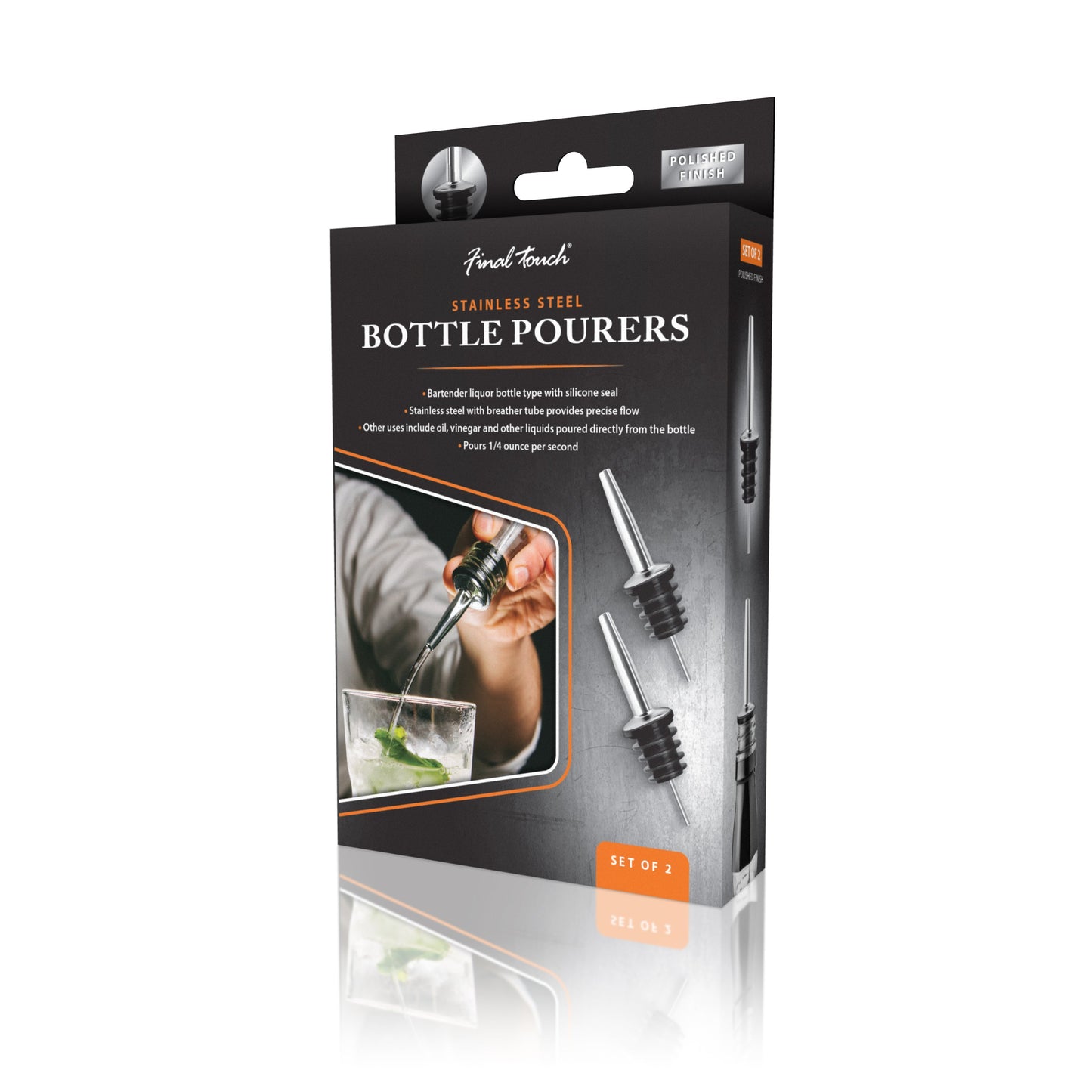FINAL TOUCH STAINLESS BOTTLE POURER