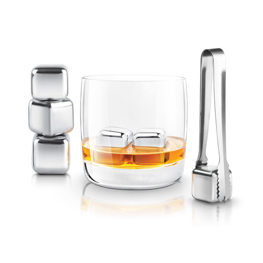 FINAL TOUCH STAINLESS CHILLING CUBE SET
