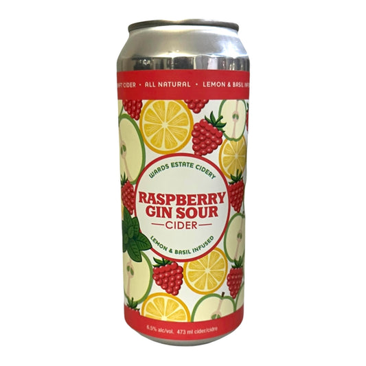 WARDS RASPBERRY GIN SOUR CIDER