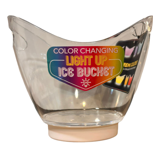 COLOR CHANGING LIGHT UP ICE BUCKET