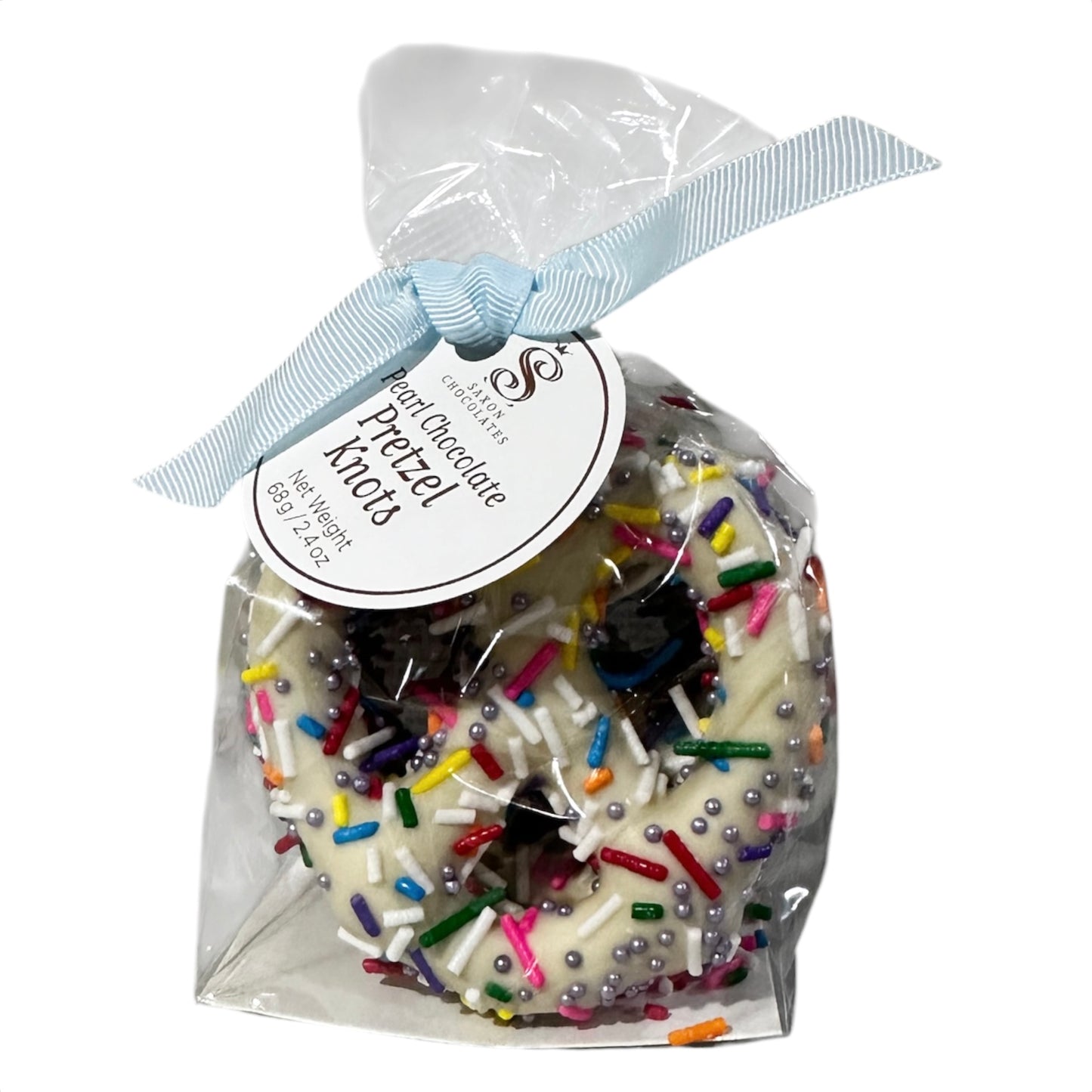 Saxon Pearl Chocolate Pretzel Knots