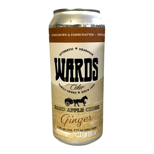 WARDS ORCHARD GINGER CIDER
