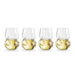 CONUNDRUM WHITE WINE GLASSES