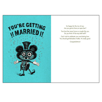 BALD GUY GREETING CARDS