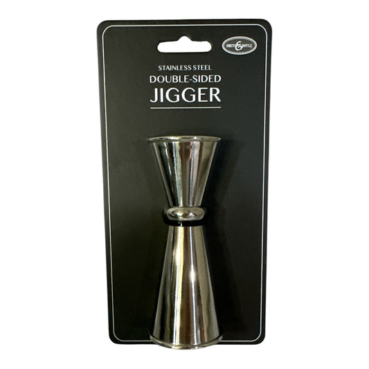 S & D STAINLESS DOUBL SIDED JIGGER