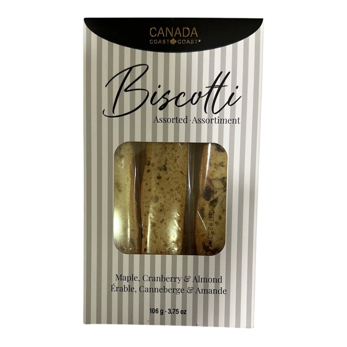 BISCOTTI - MAPLE, CRANBERY & ALMOND
