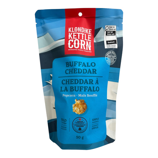 KLONDIKE KETTLE CORN BUFFALO CHEDDAR