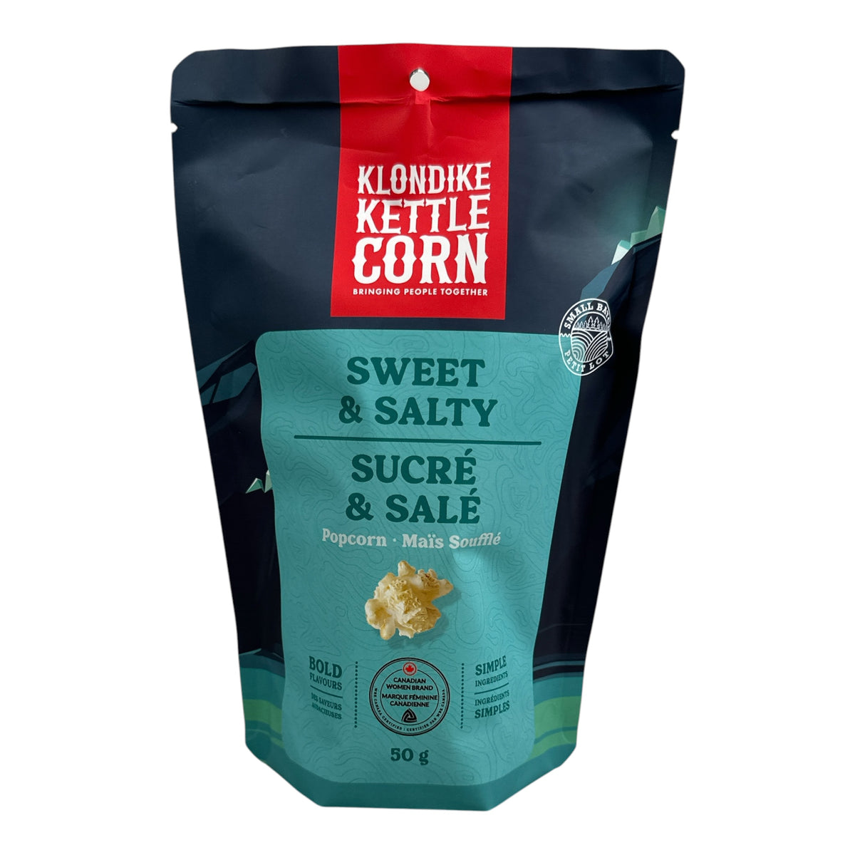 KLONDIKE KETTLE CORN Sweet & Salty