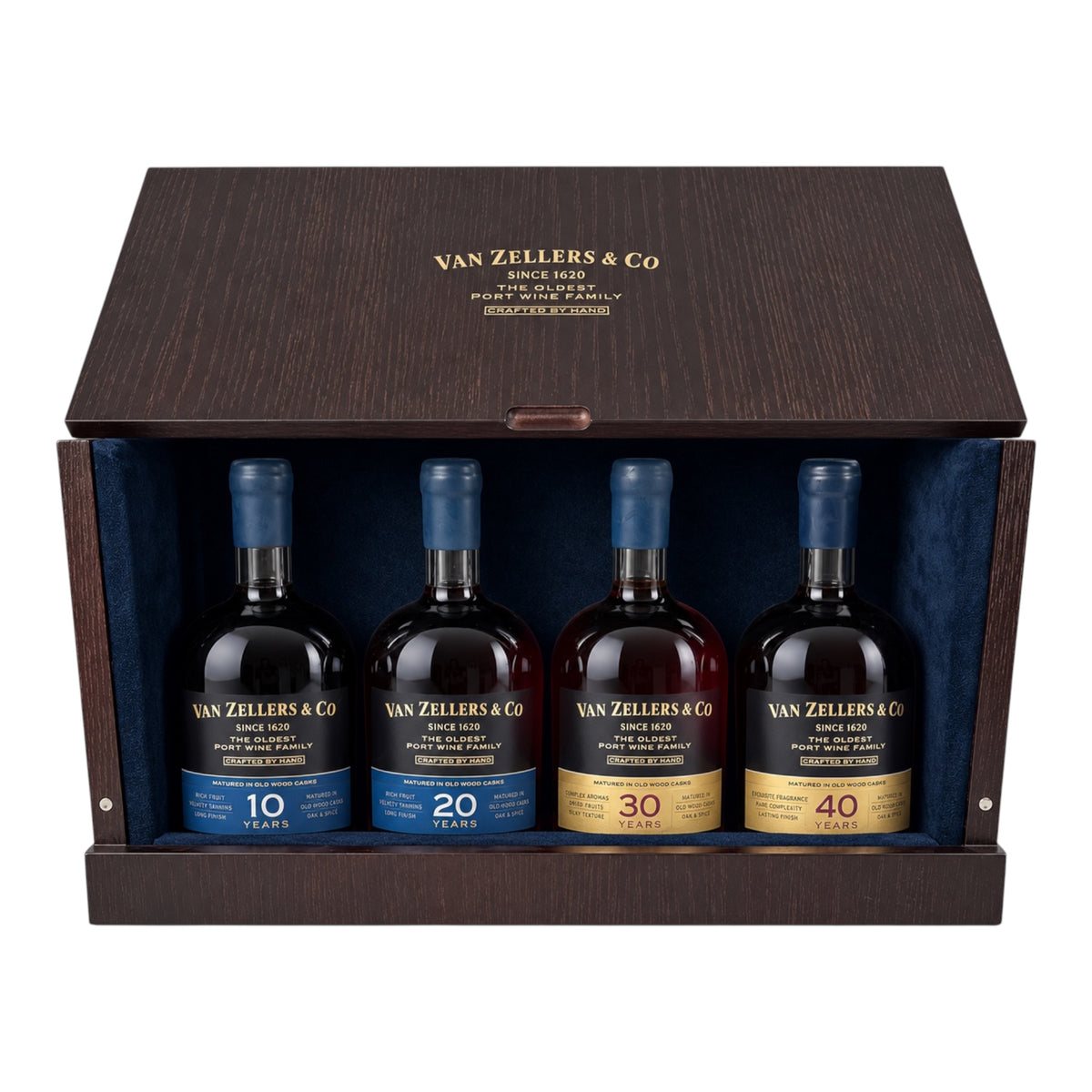 Van Zellars 100 year old Port Lux box