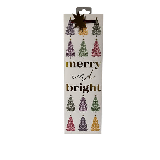 CAKEWALK MERRY & BRIGHT SINGLE BOTTLE BAG