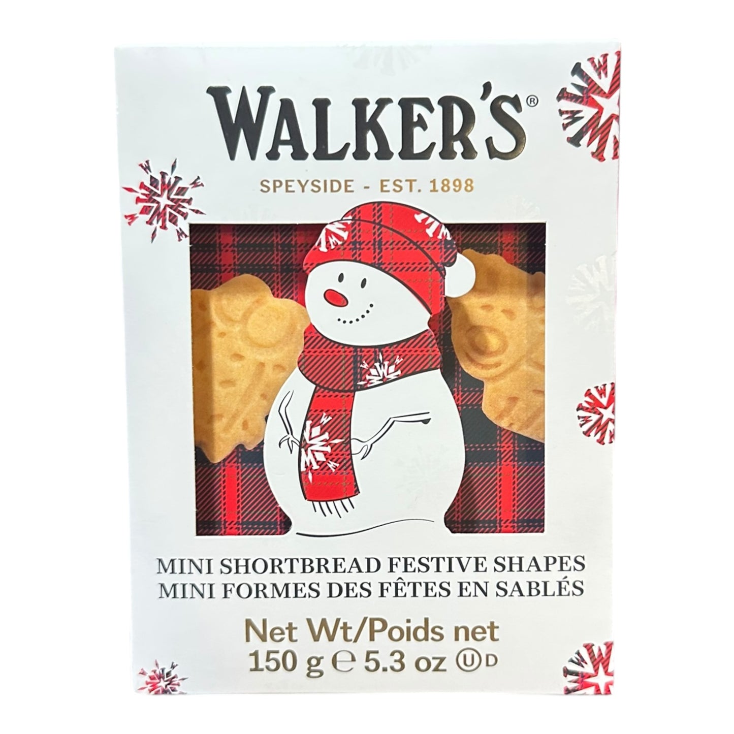 Walker'S MINI SHORTBREAD FESTIVE SHAPES