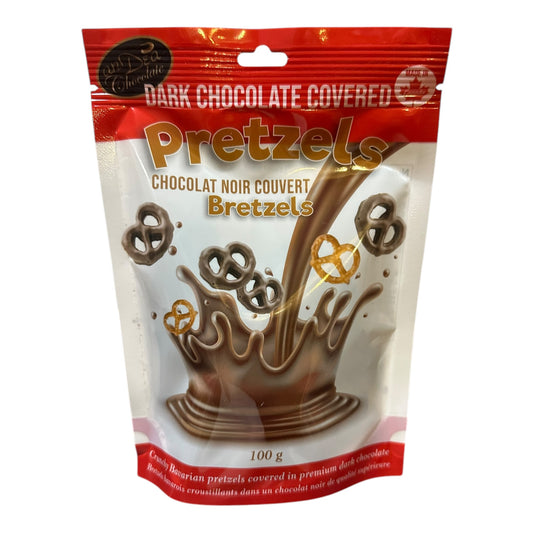 ANDEA DARK CHOCOLATE COVERED PRETZELS