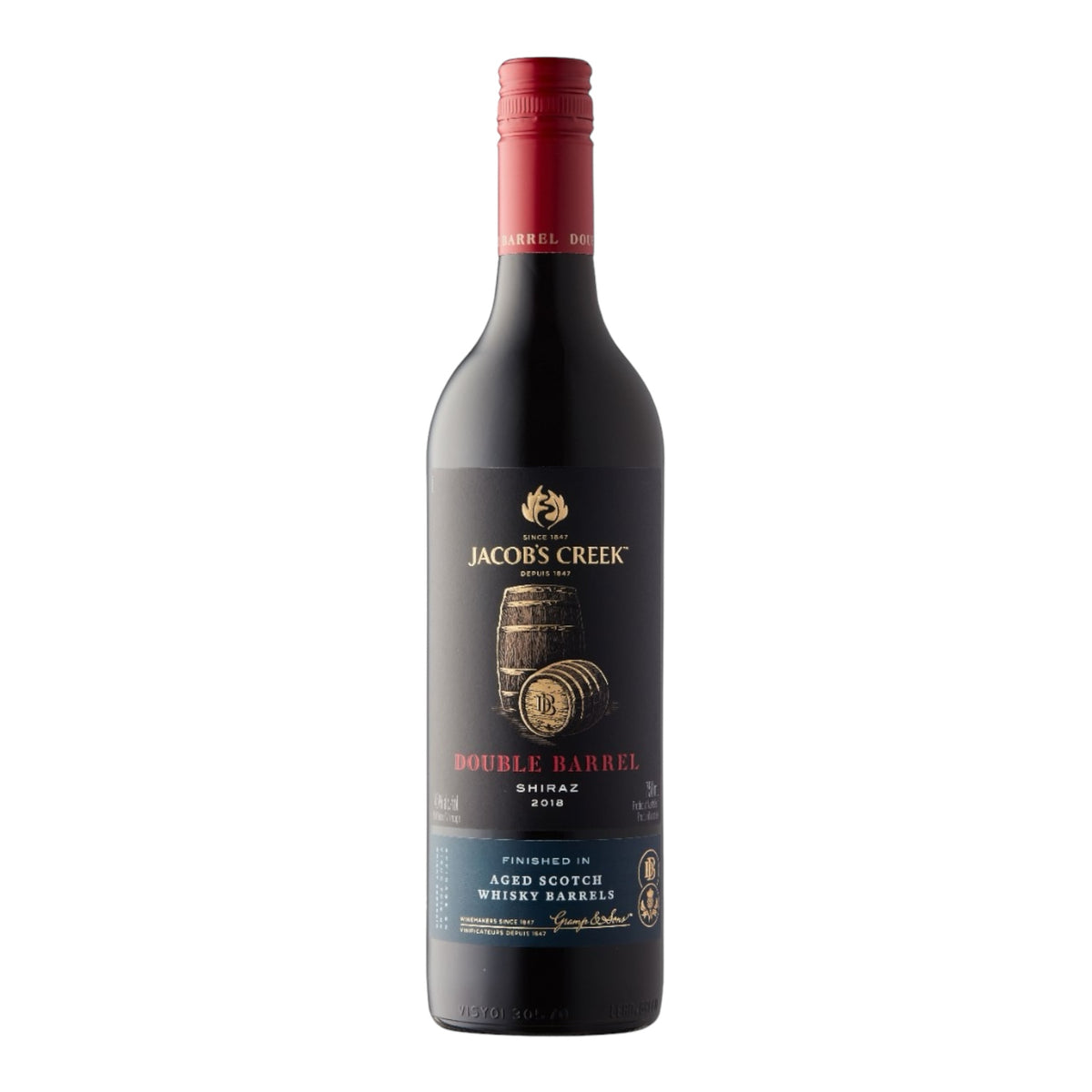 JACOB'S CREEK DOUBLE BARREL SHIRAZ