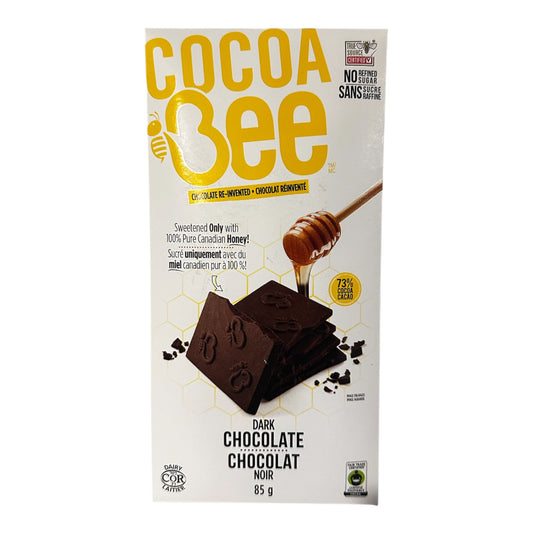 COCOA BEE DARK CHOCOLATE HONEY BAR