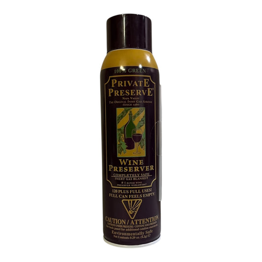 PRIVATE PRESERVE INERT GAS