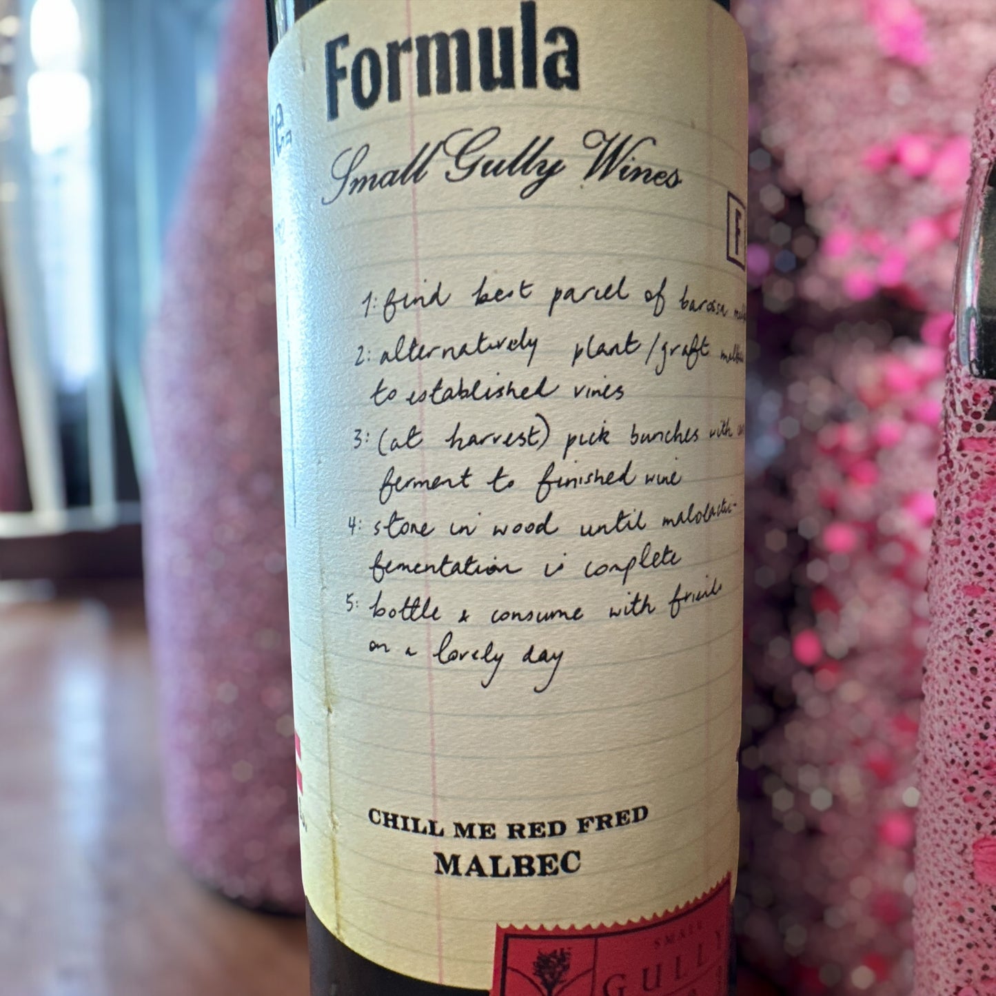 THE FORMULA CHILL ME RED FRED