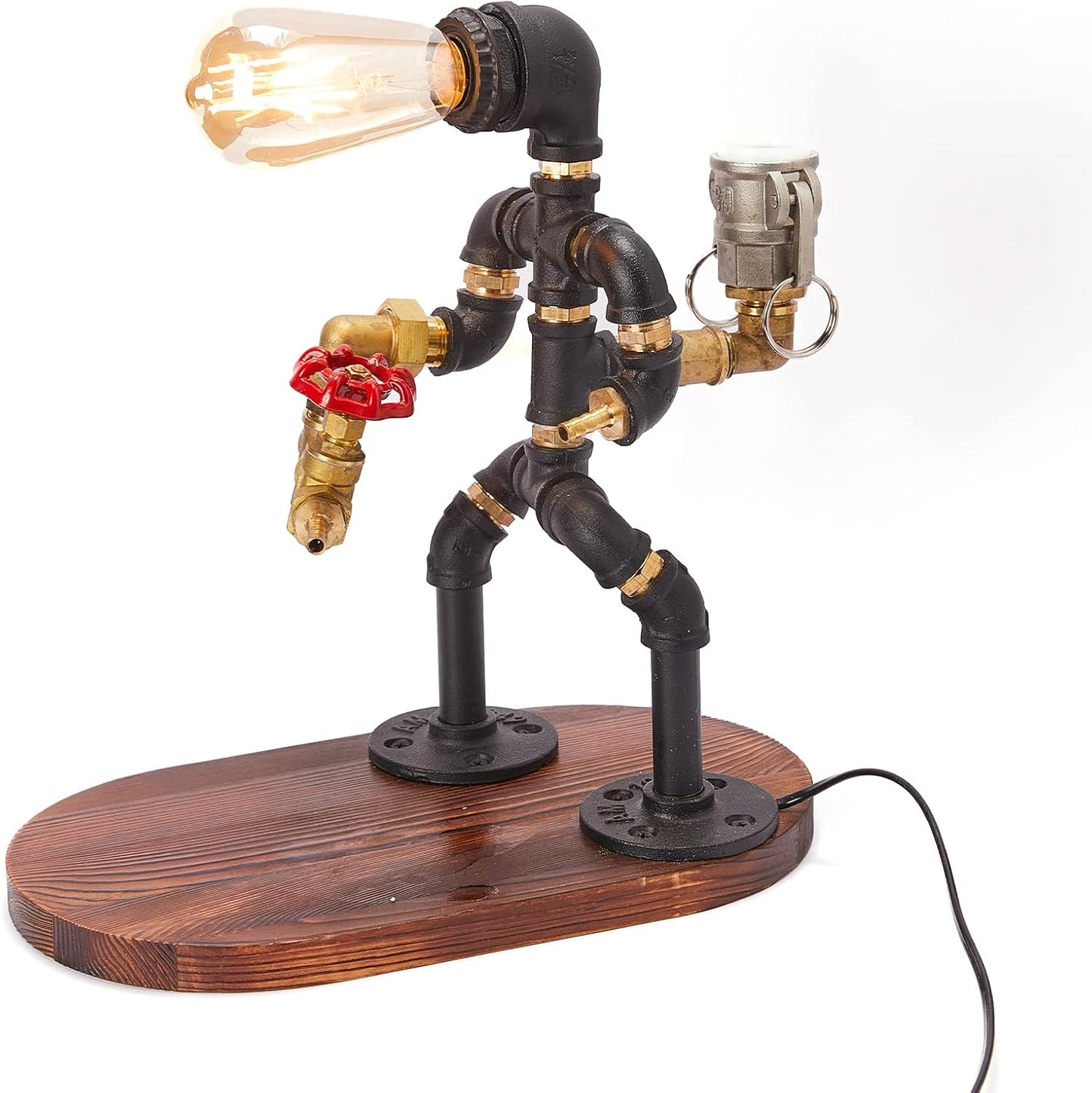 INDUSTRIAL LAMP WINE DISPENSER