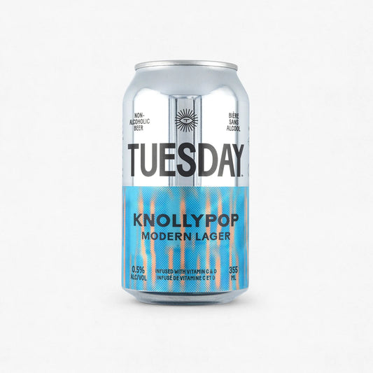 TUESDAY KNOLLYPOP MODERN LAGER NON-ALCOHOLIC