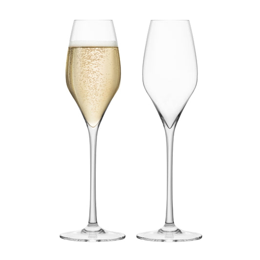 FINAL TOUCH CRYSTAL CHAMPAGNE FLUTES