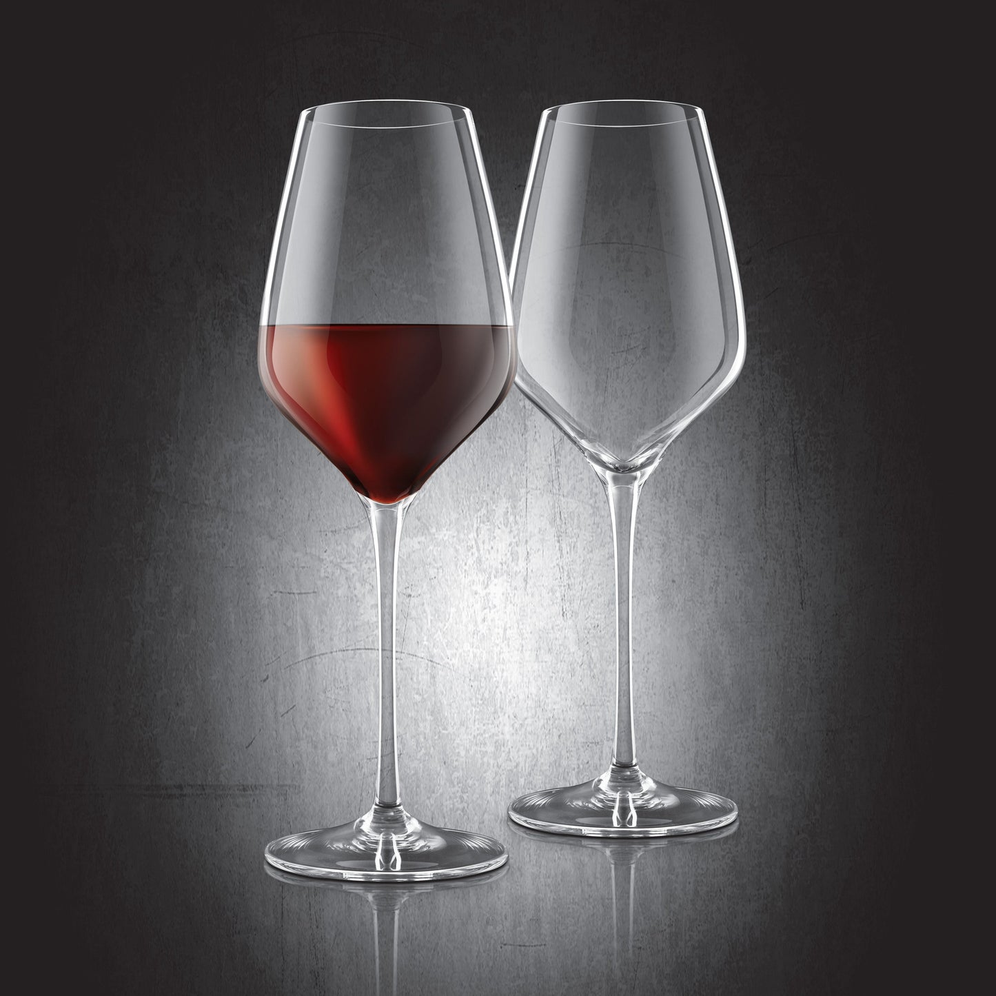 FINAL TOUCH CRYSTAL BORDEAUX GLASSES