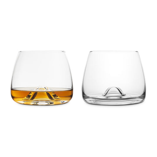 FINAL TOUCH CRYSTAL WHISKEY GLASSES