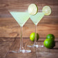 FINAL TOUCH CRYSTAL MARTINI GLASSES