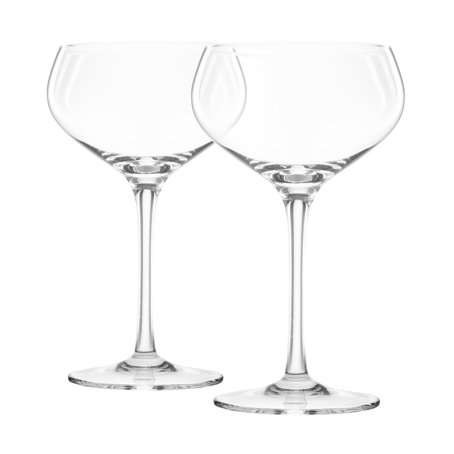FINAL TOUCH CRYSTAL COUPE GLASSES